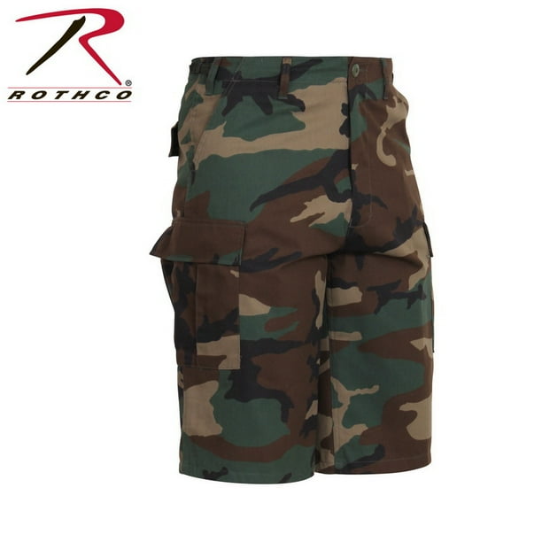 Woodland Camouflage Camo MMA Fighting Shorts Lightweight Ripstop Army Black Woodland Camouflage Camo MMA Fighting Shorts Lightweight Ripstop Army Black